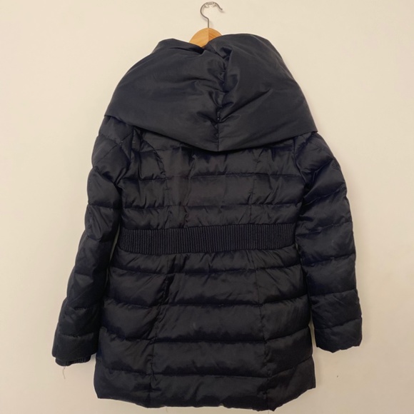 Laundry by Shelli Segal - Navy Fitted Puffer Jacket - Picture 2 of 2